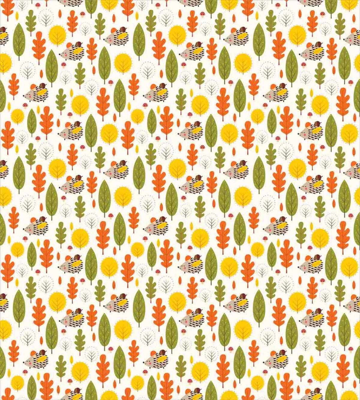 Baby Hedgehog Trees — Pattern