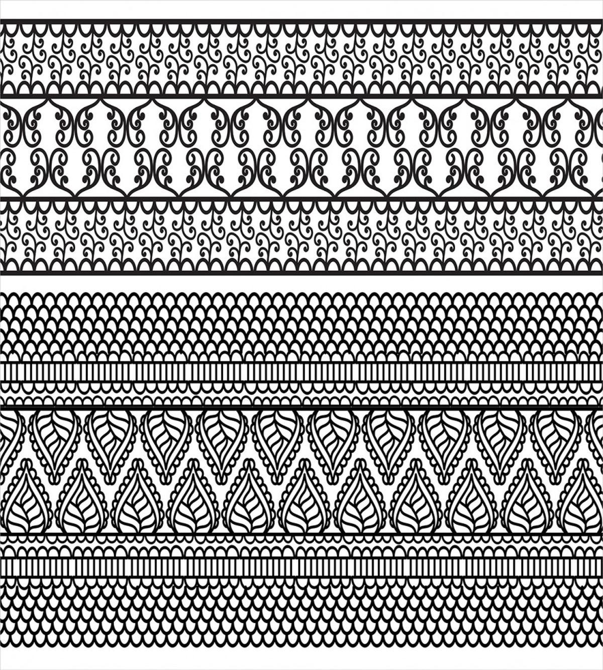 Border East Detailed — Pattern