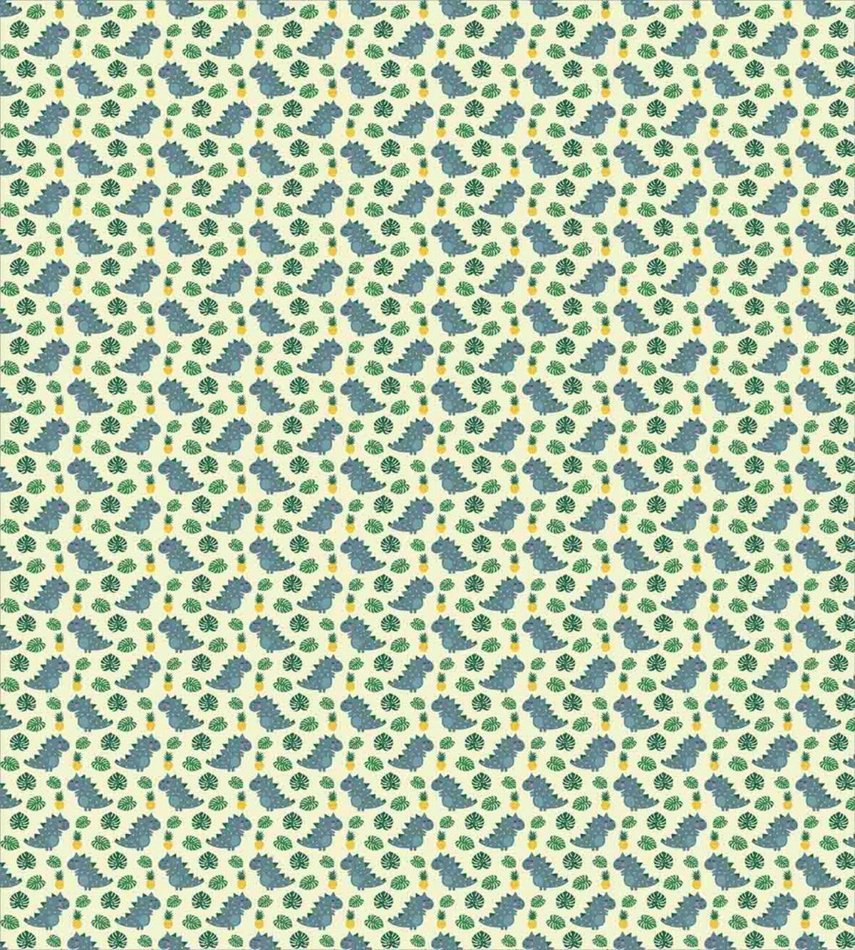 Dinos Monstera Pineapples — Pattern