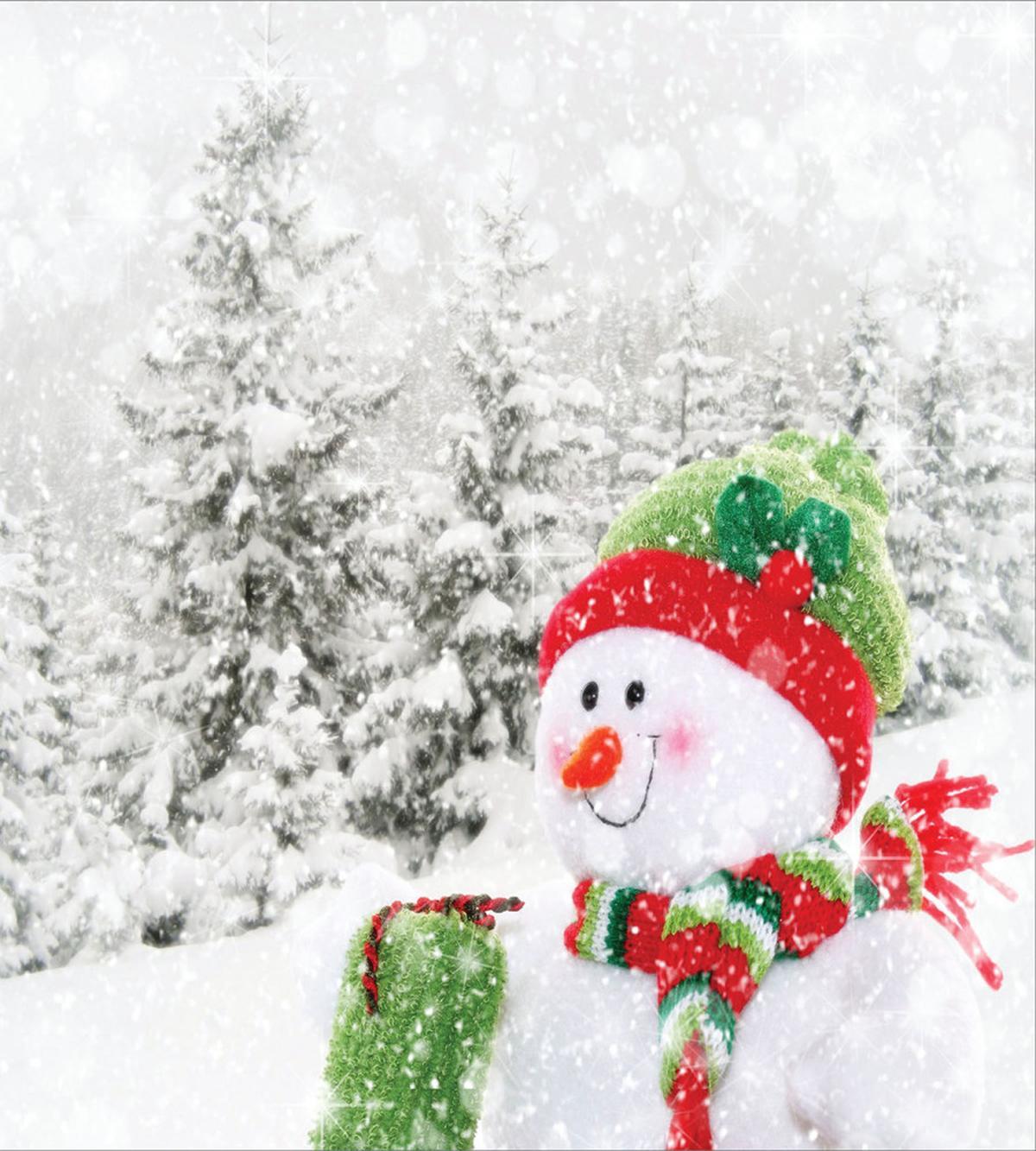 Snowy Woodland Holiday — Pattern