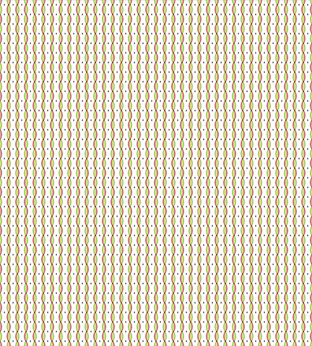 Geometric Convex Wavy — Pattern