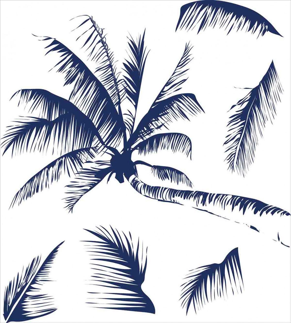 Coconut Palm Tree — Pattern