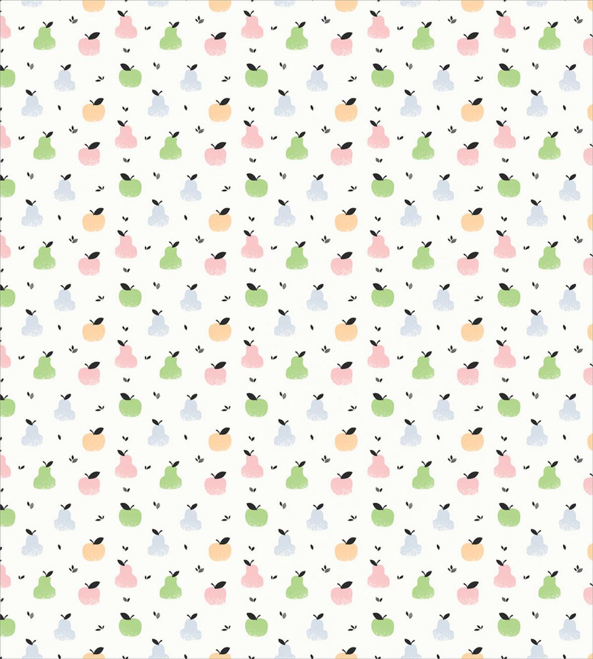 Colorful Apples Pears — Pattern