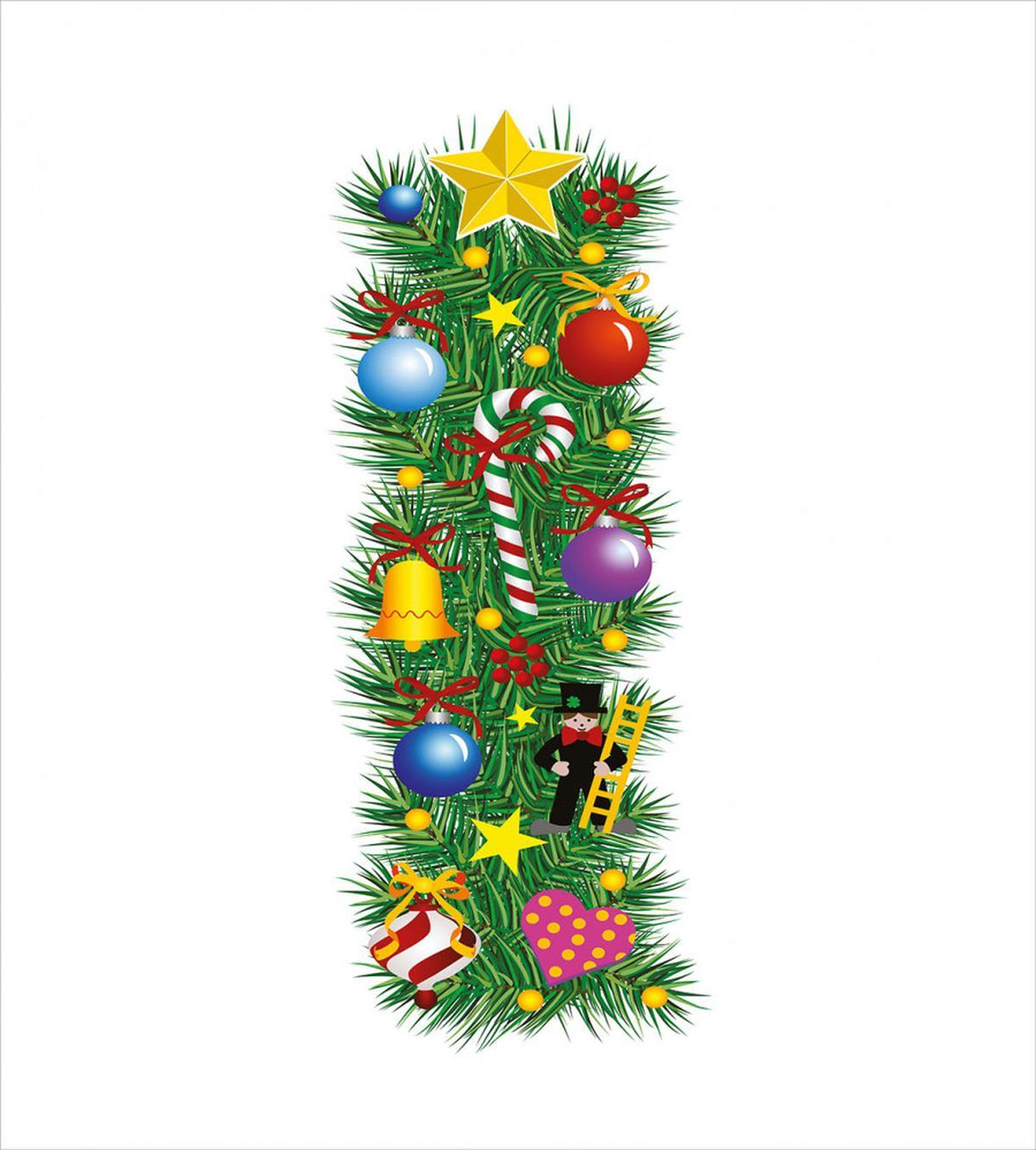 I Alphabet Christmas — Pattern