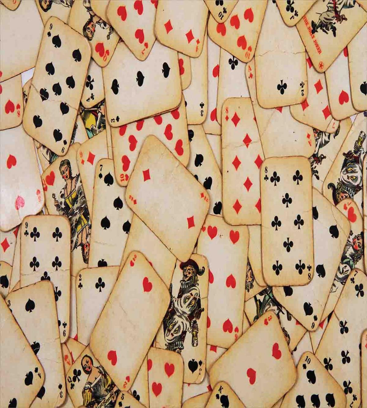 Old Vintage Playing Card — Pattern