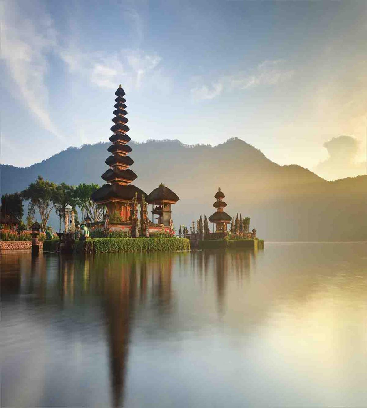 Pura Ulun Danu Building Asia — Pattern