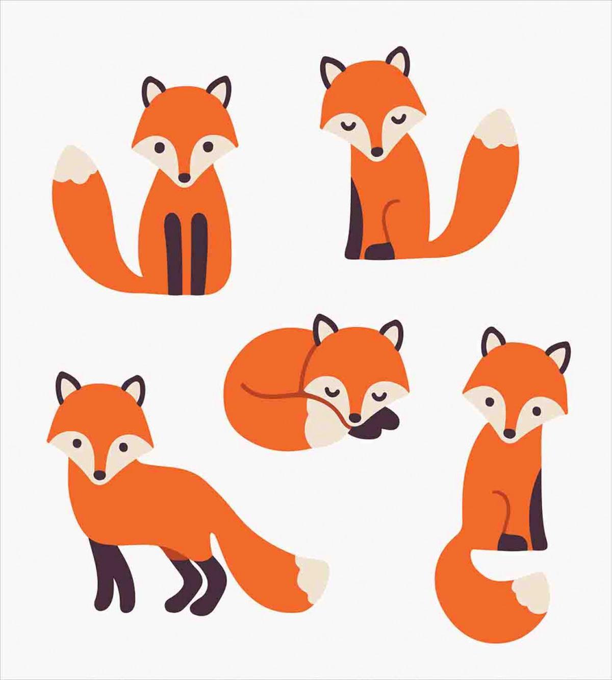 Simple Style Cartoon Animals — Pattern