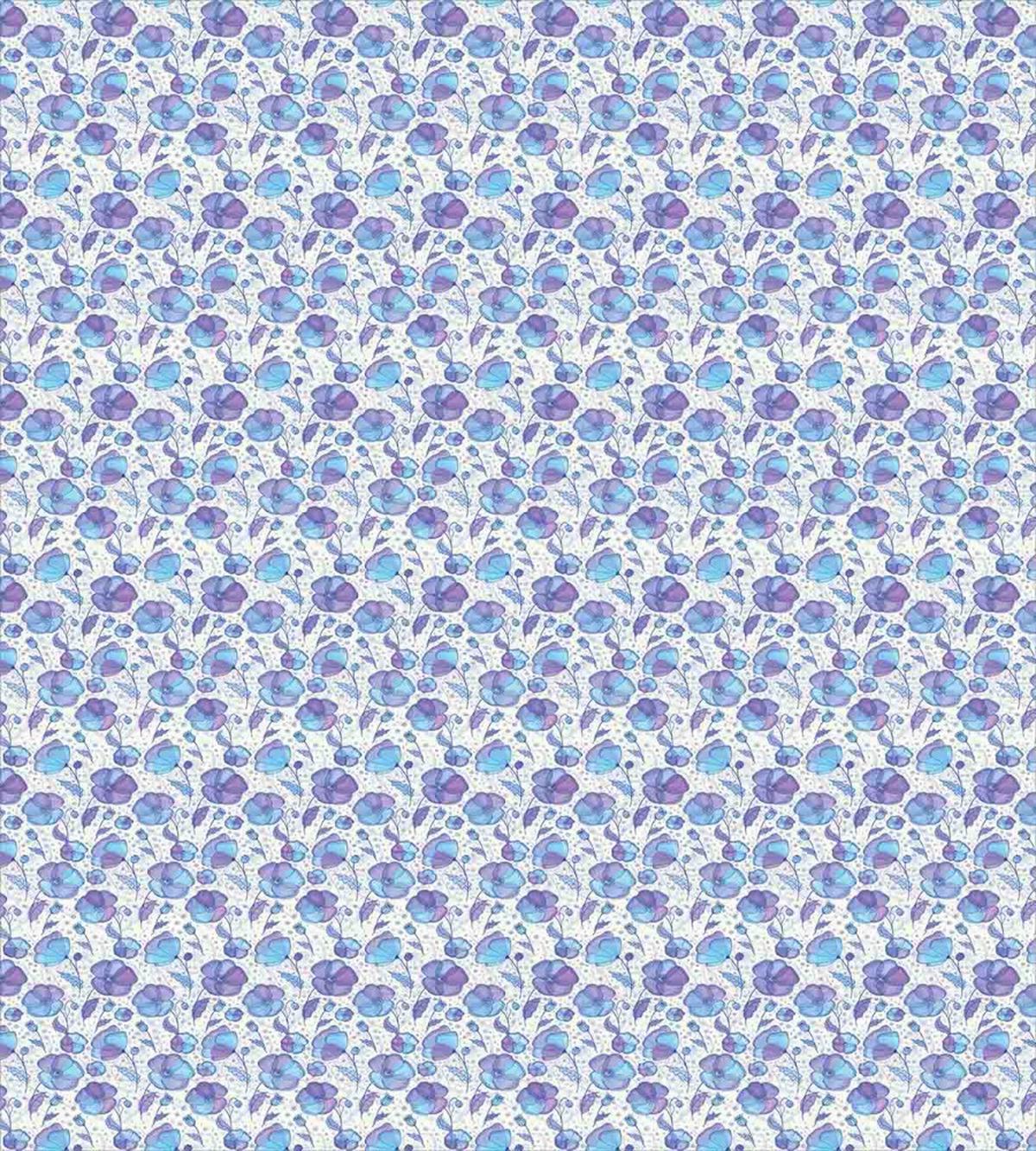 Abstract Spring Flowers — Pattern