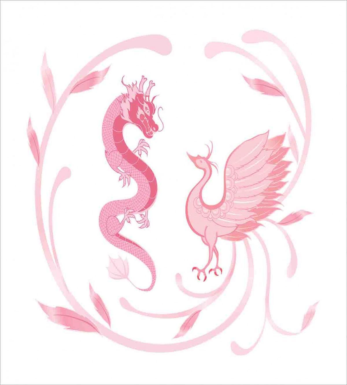 Dragon Mythical Bird — Pattern