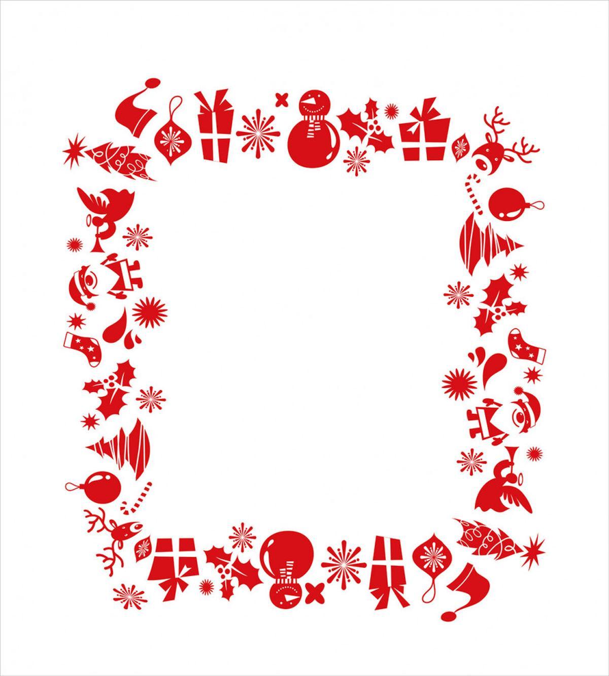 Santa Trees Baubles — Pattern