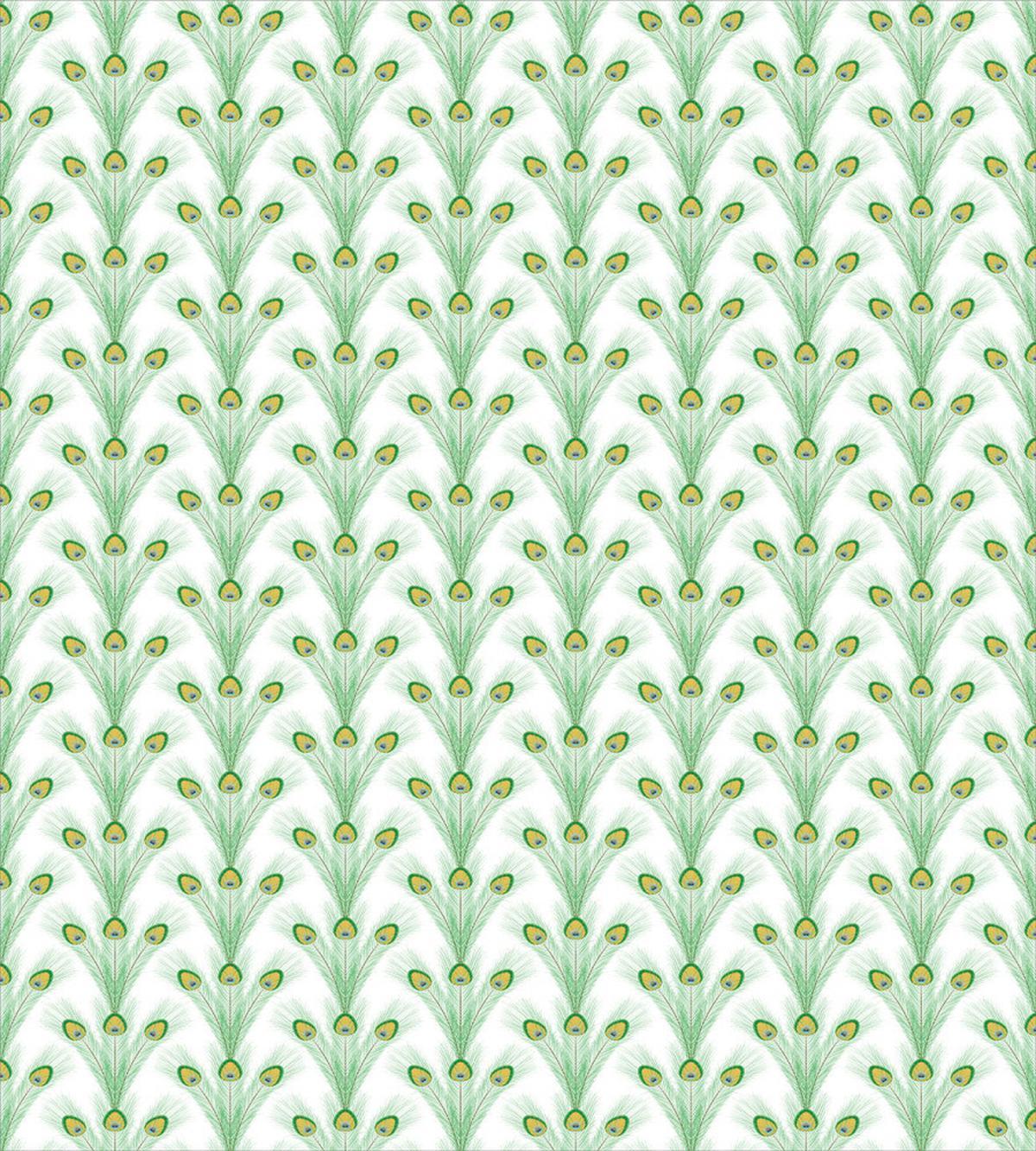 Long Peacock Bird Plumes — Pattern