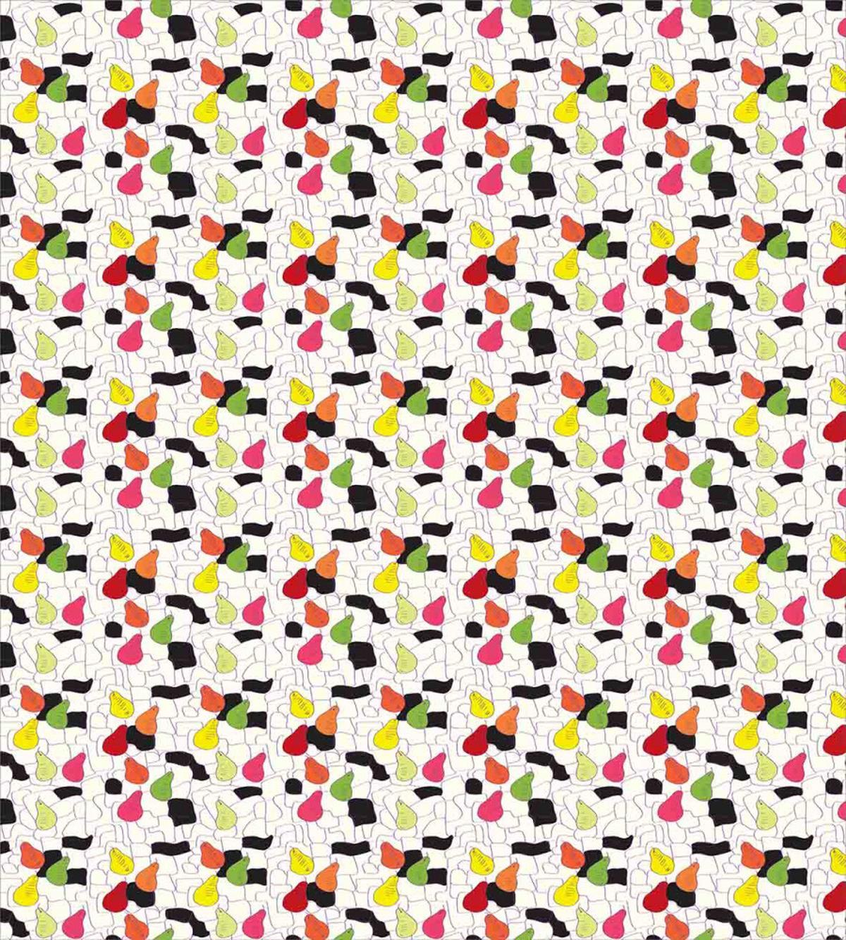 Colorful Pears Doodle — Pattern