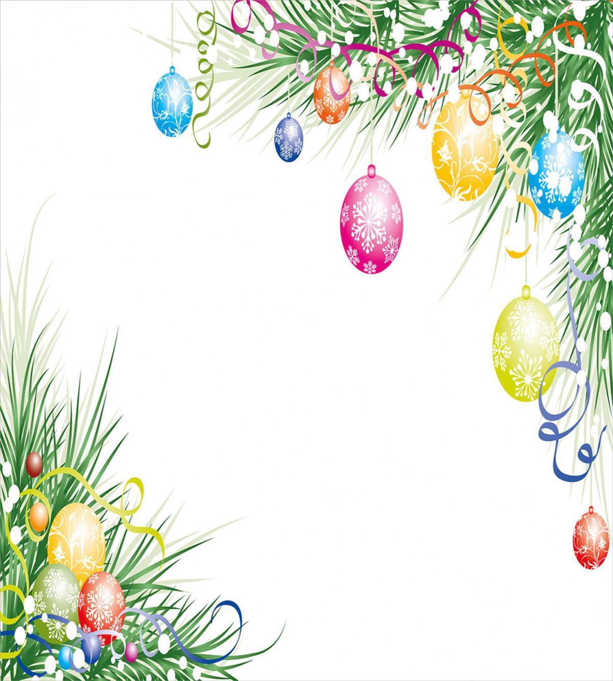 Colorful Baubles Theme — Pattern