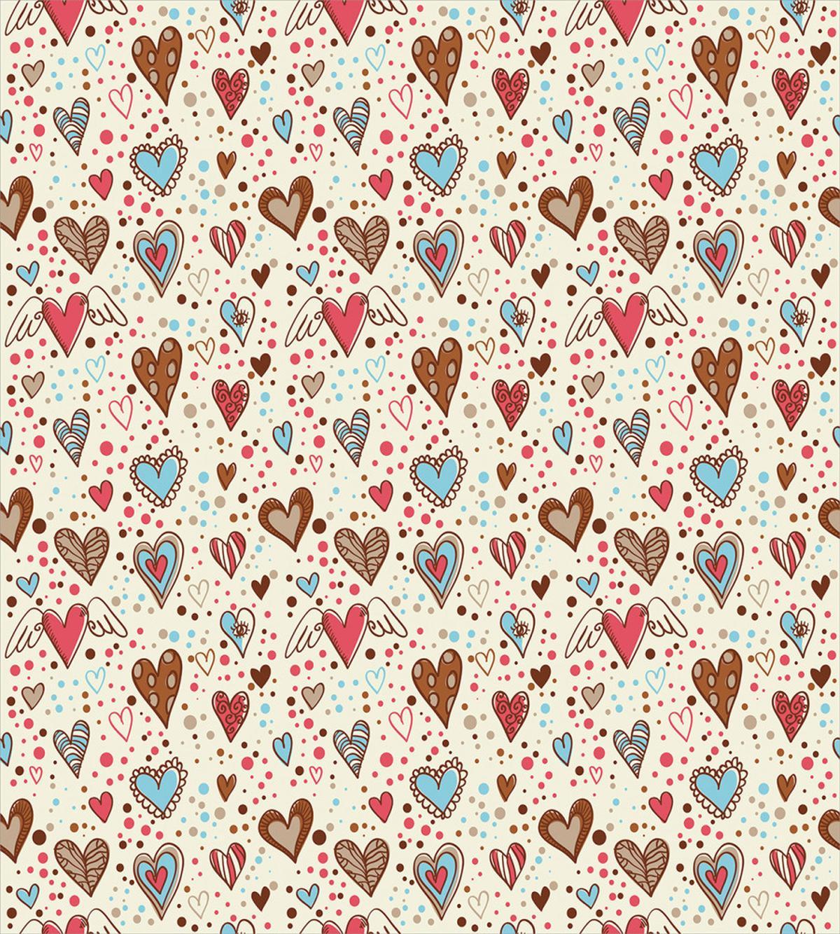 Hand Drawn Hearts — Pattern