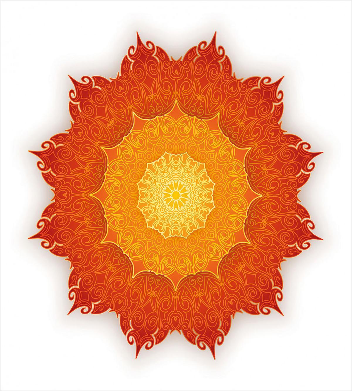 Lace Shadowy Cosmic Ornate — Pattern