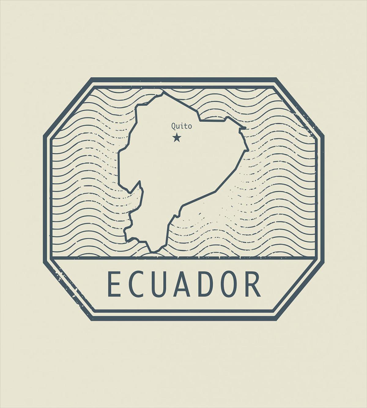 Retro Design Country Map — Pattern