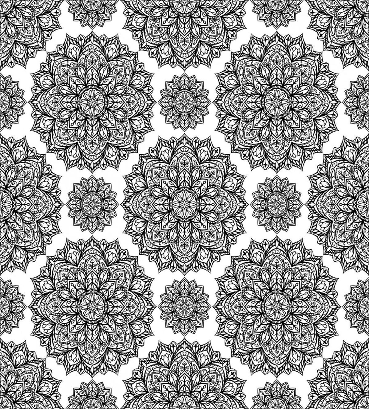 Oriental Mandala Design — Pattern