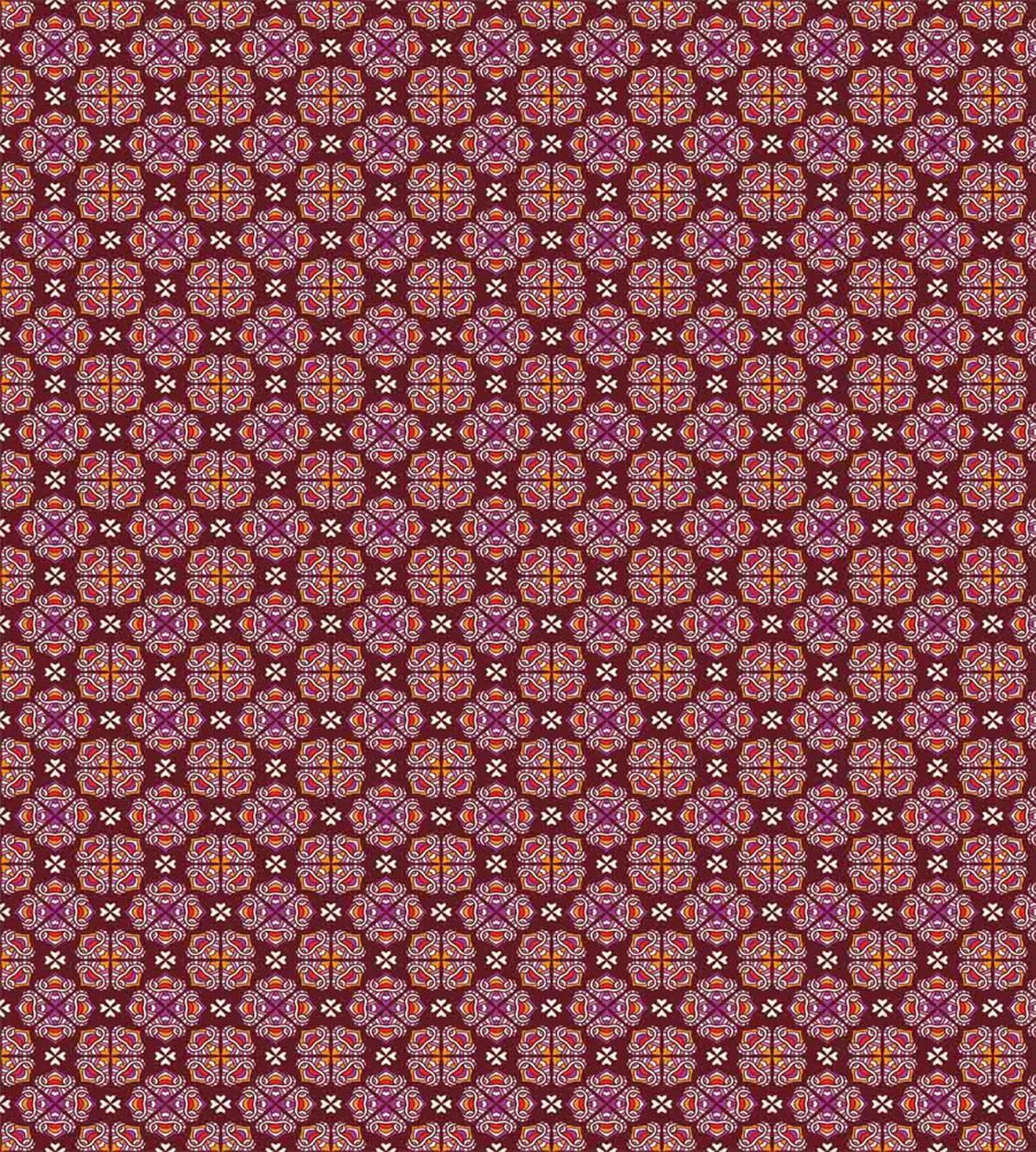 Ornamental Floral Swirls — Pattern