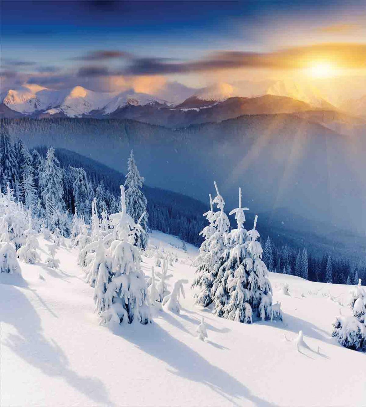 Tops Dramatic Sky Alpine — Pattern