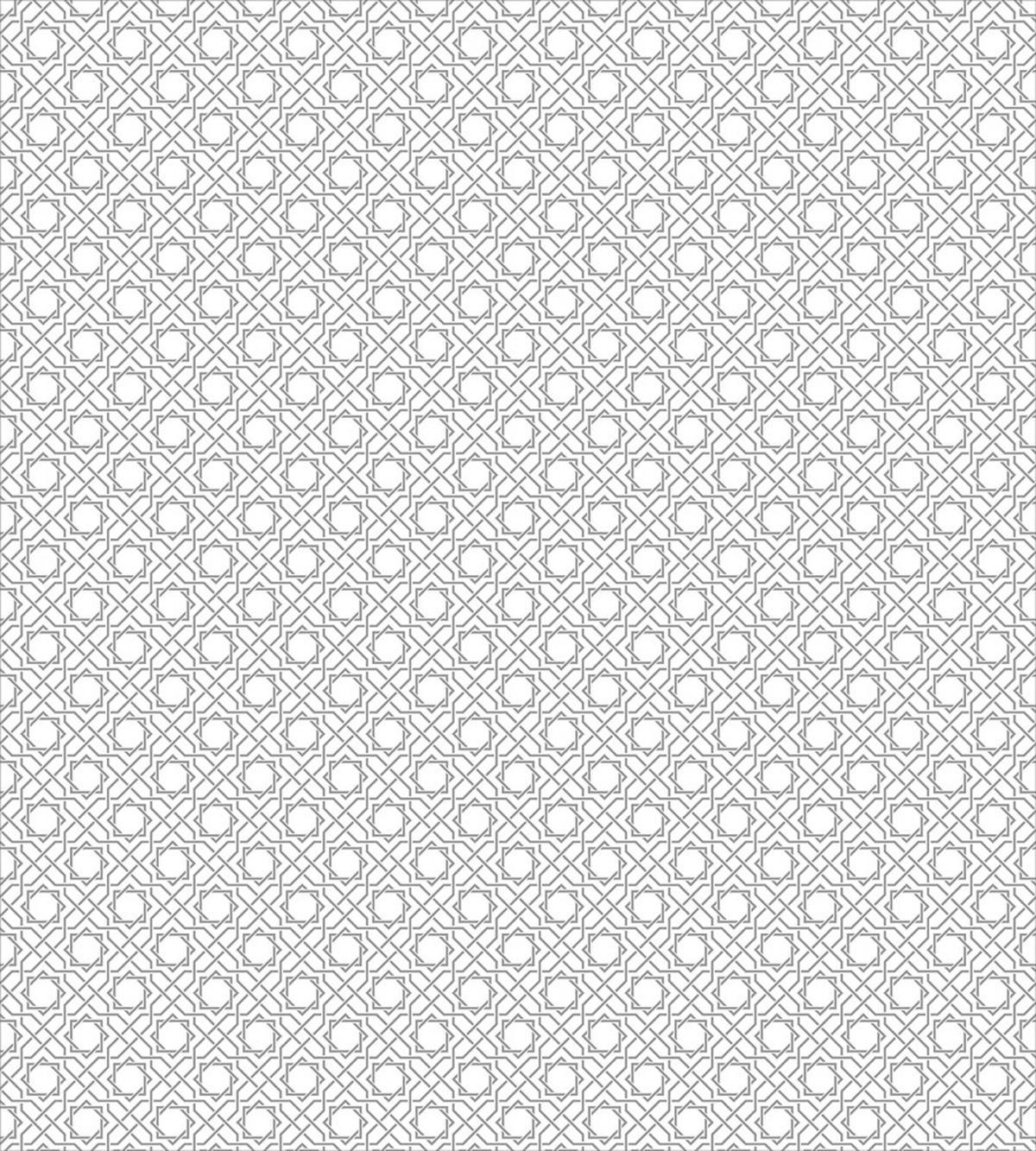 Monochrome Lines Star — Pattern