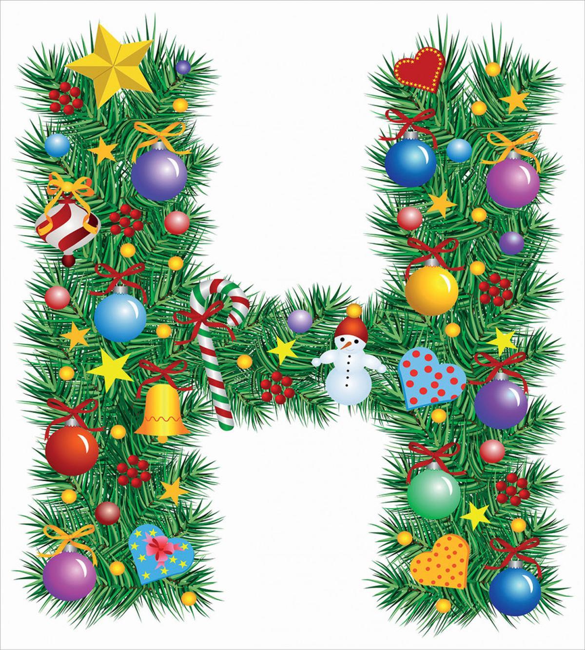Uppercase Letter Tree — Pattern