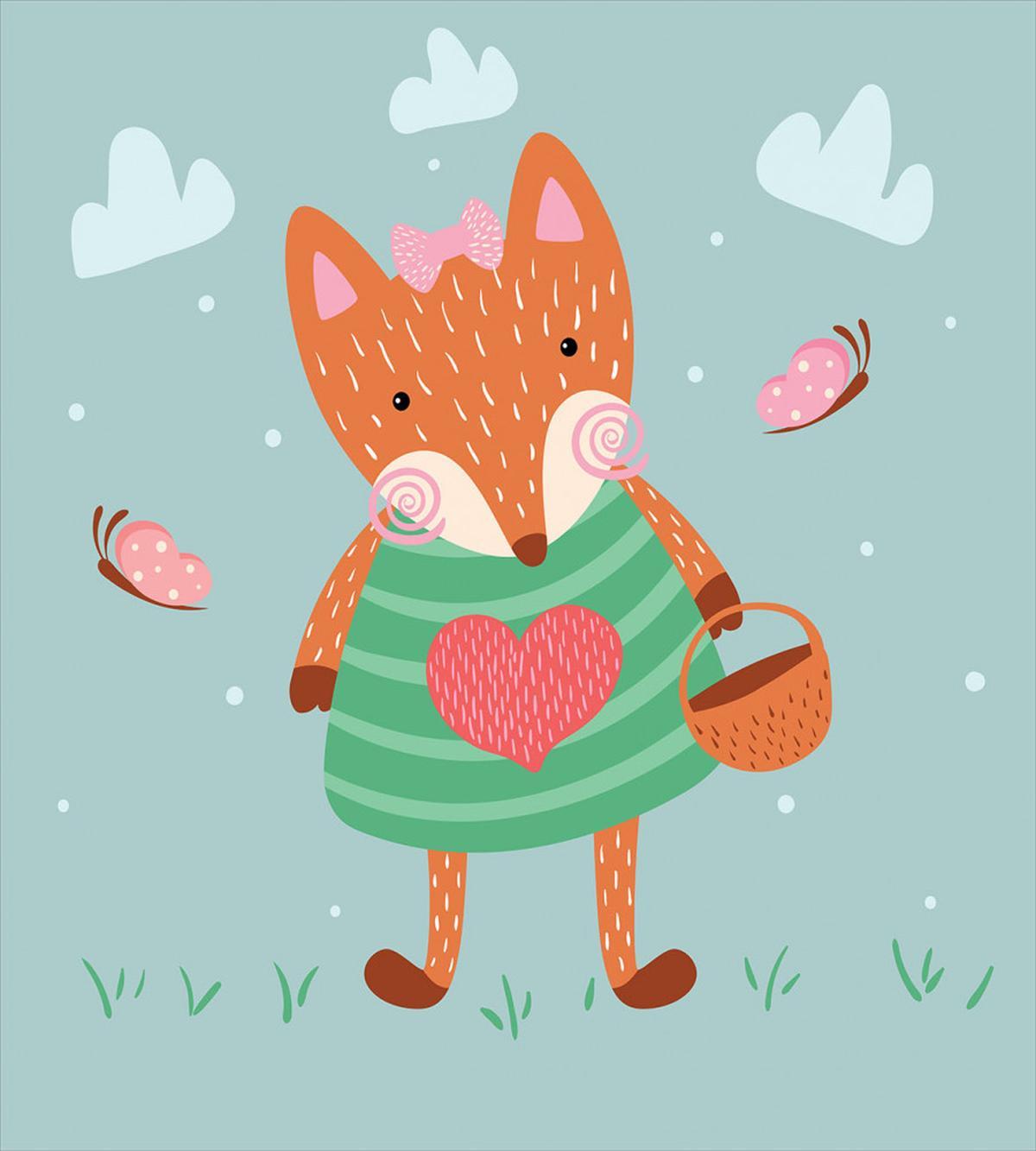 Nursery Animal with Dress — Pattern