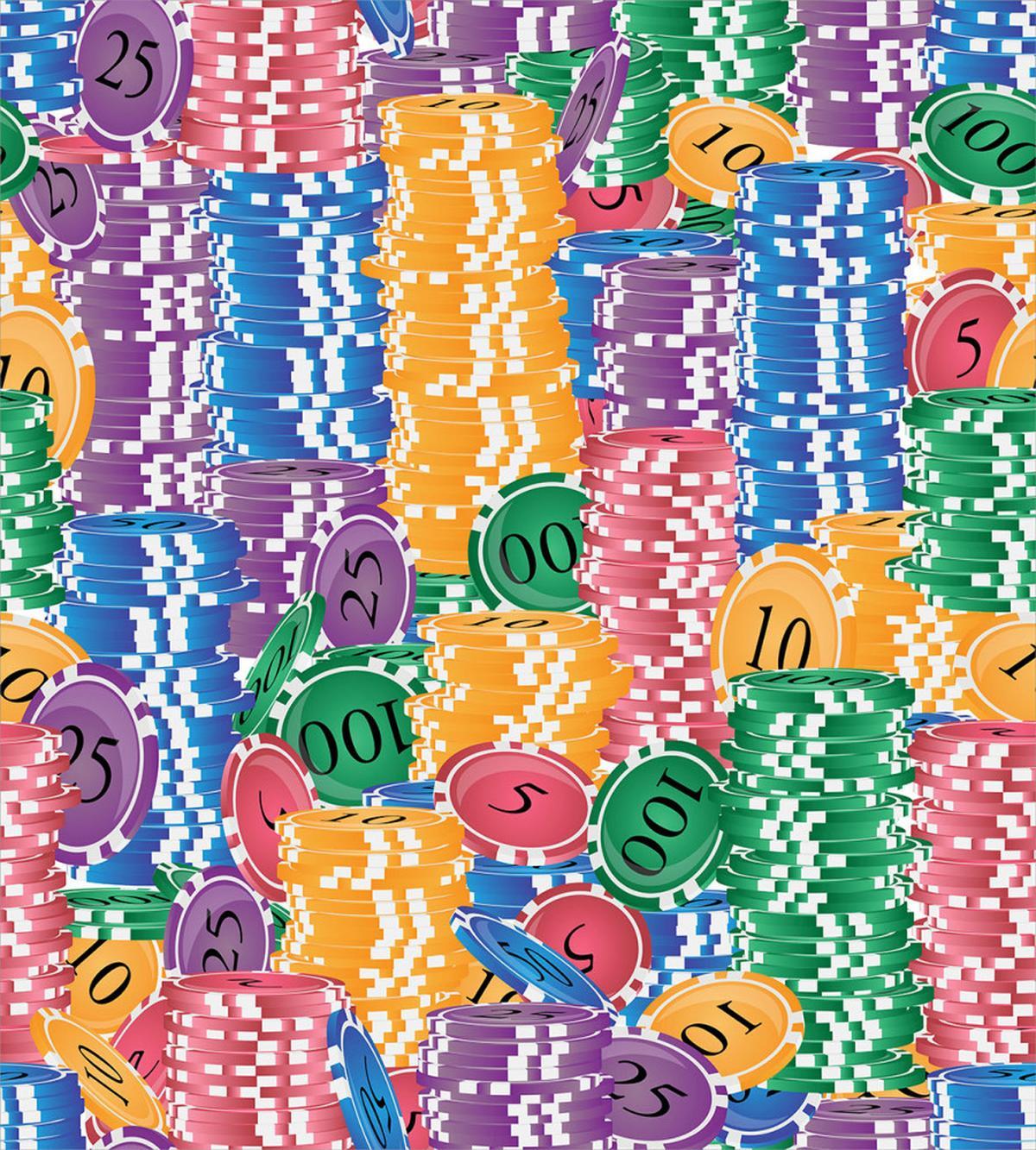 Casino Chips Luck — Pattern