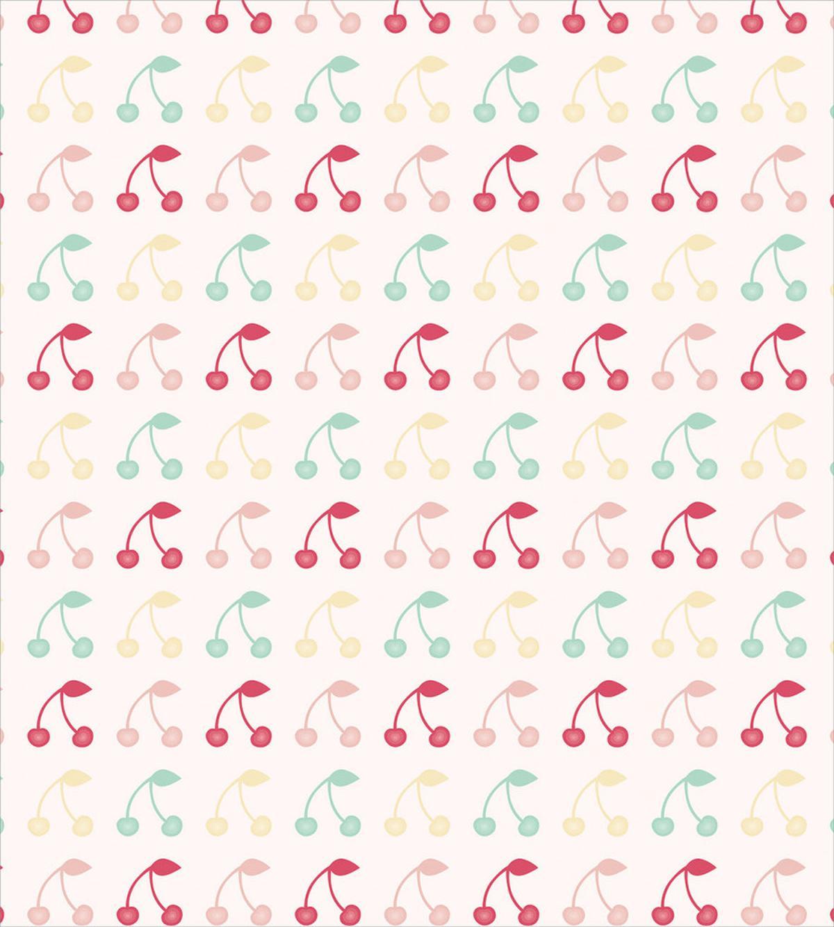 Symmetric Summer Fruit Art — Pattern