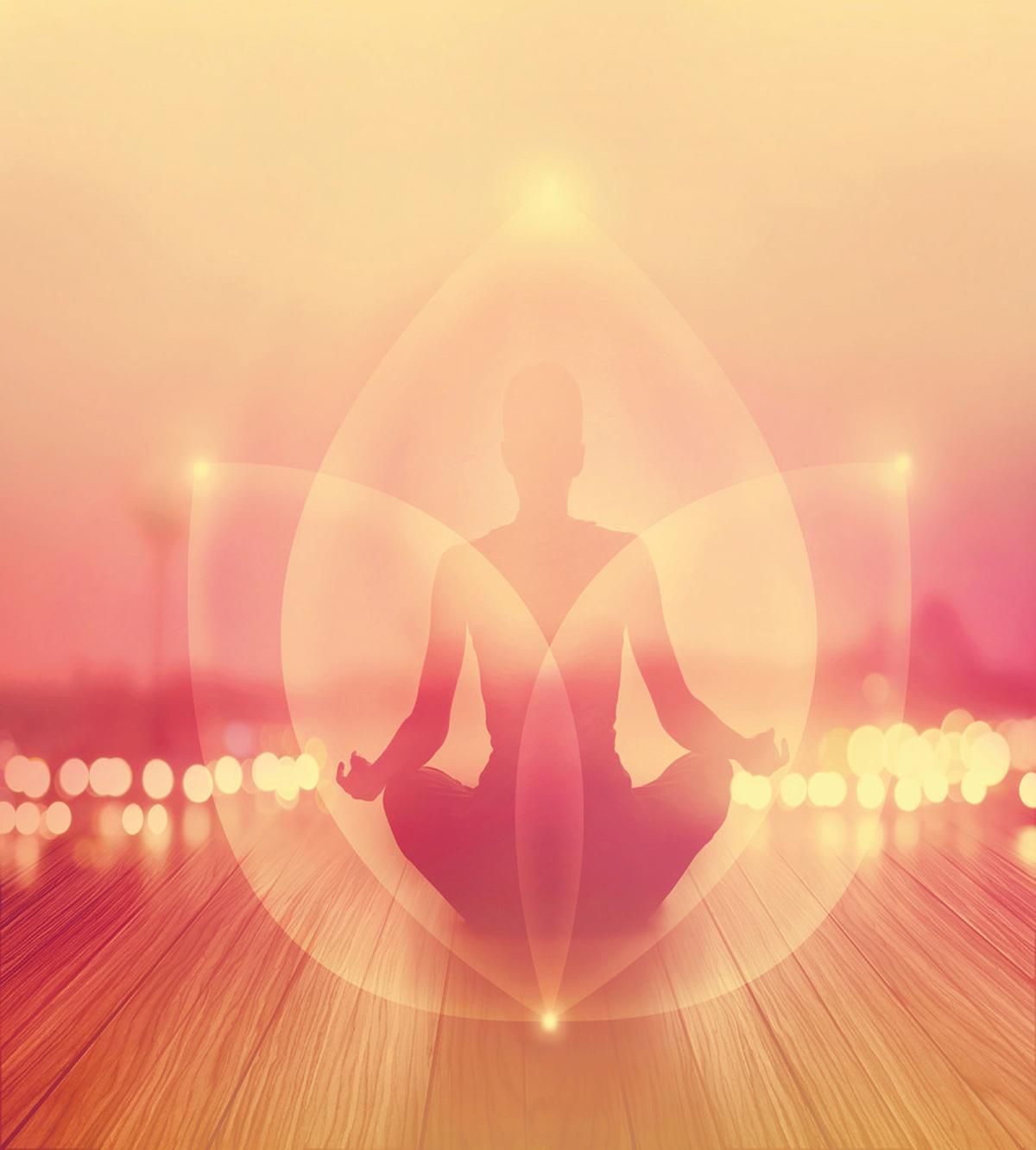 Meditation in Sunrise — Pattern