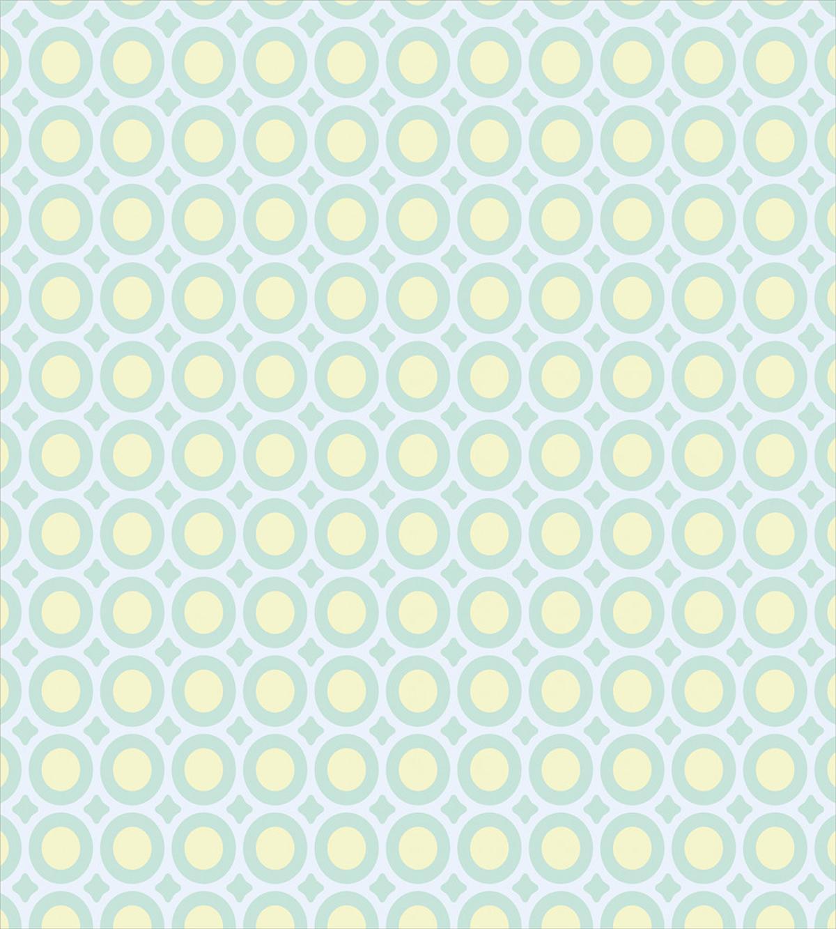 Retro Circles Inner Dots — Pattern