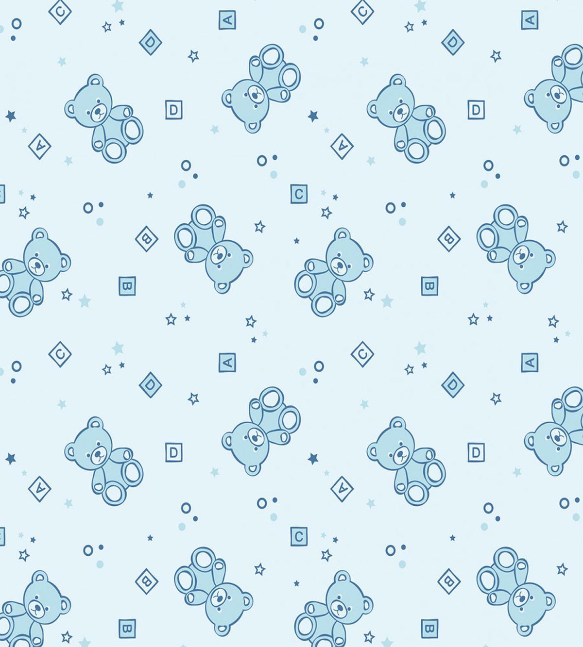 Teddy Bear Toys Letters — Pattern