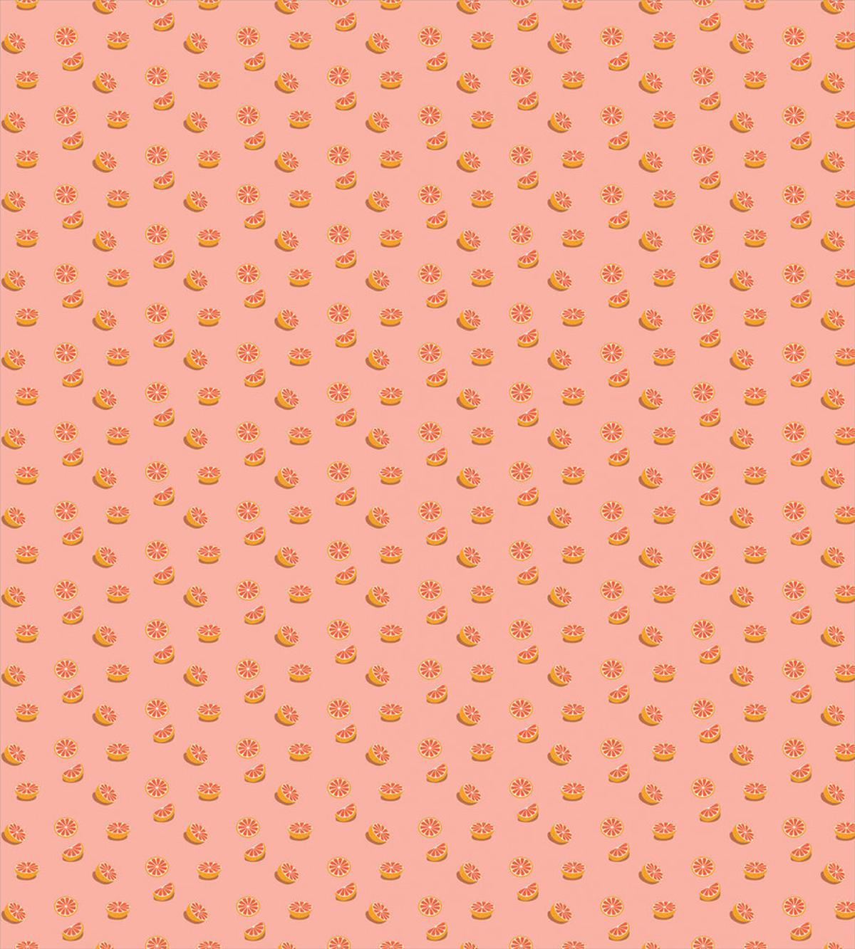 Halved and Sliced Grapefruit — Pattern