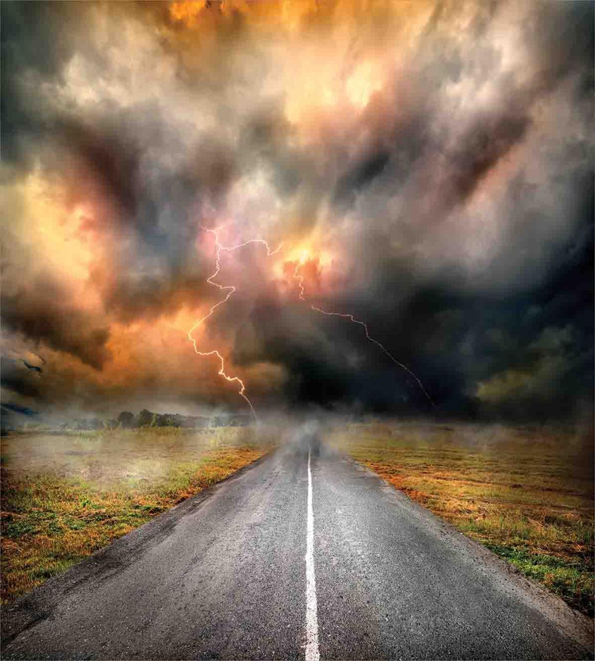 Dusty Storm Clouds — Pattern