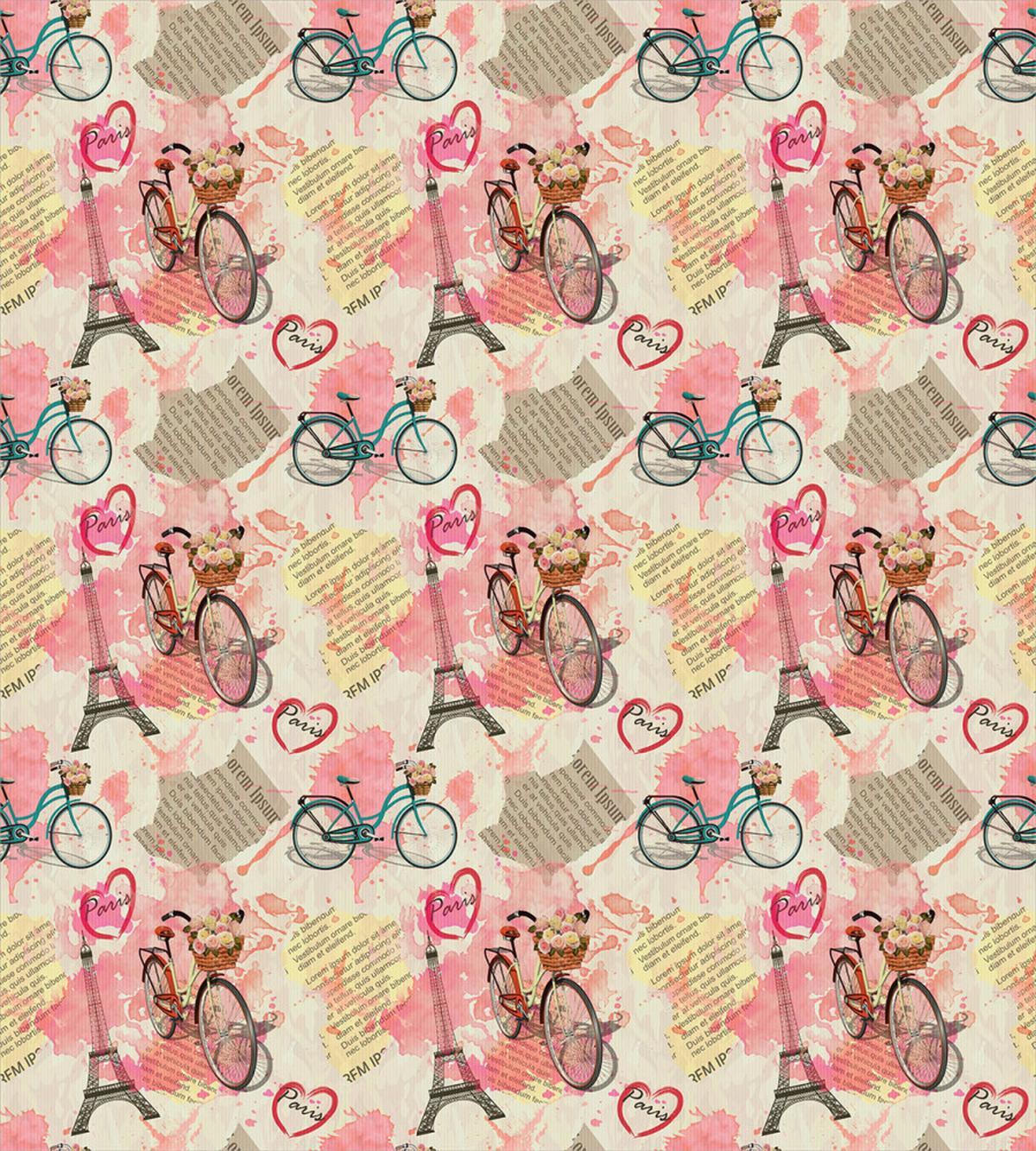 Abstract French Landmarks — Pattern