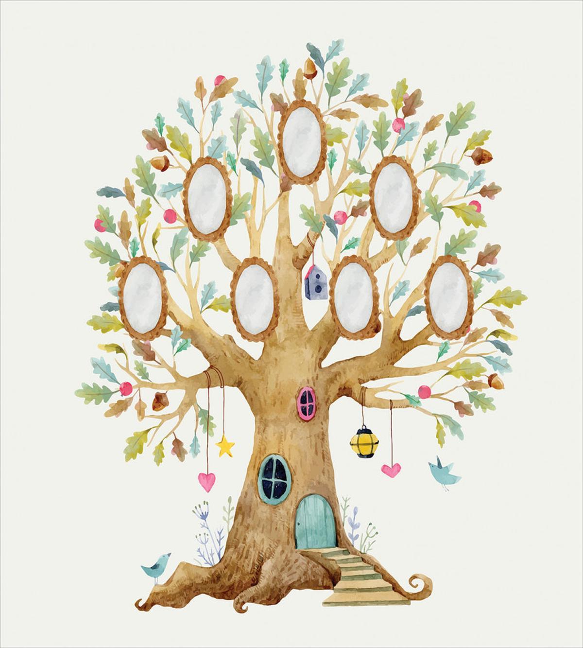 Forest Home Family Tree — Pattern