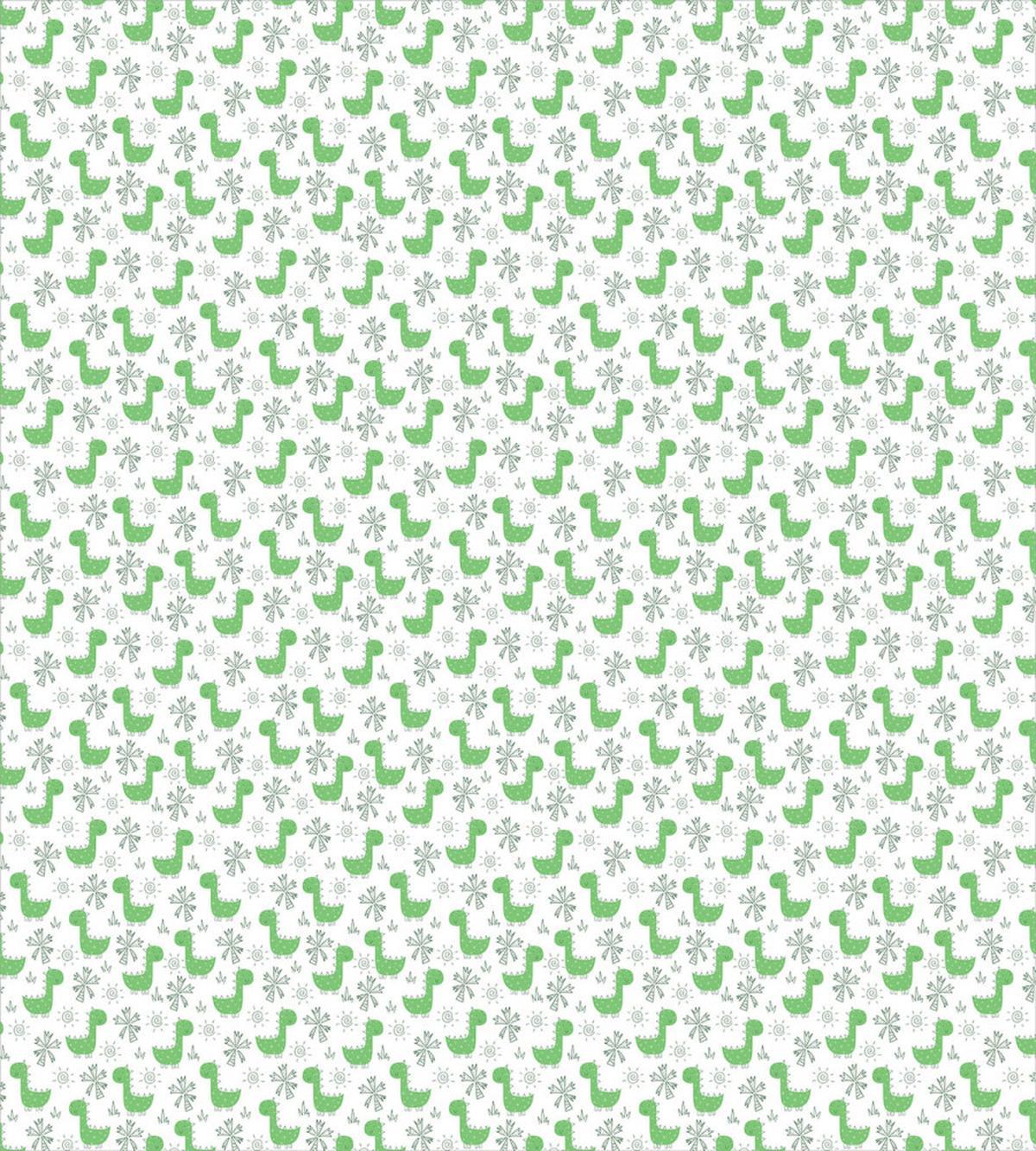 Adorably Dinosaur Cartoon — Pattern