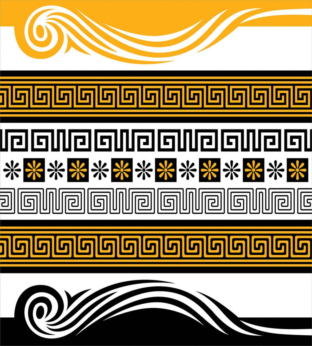 Neoclassical Borders — Pattern