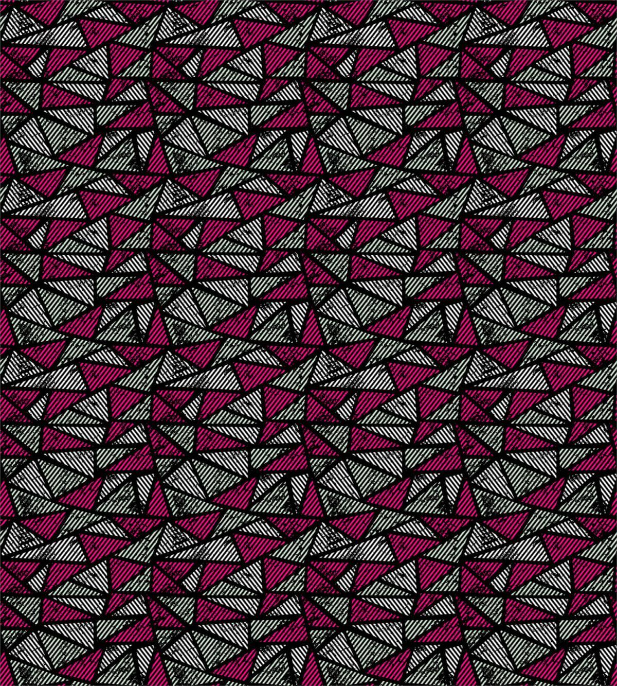 Grunge Pop Art Mosaic — Pattern