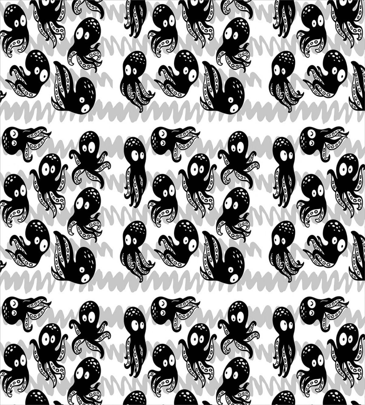 Wildlife in Sea Cartoon — Pattern
