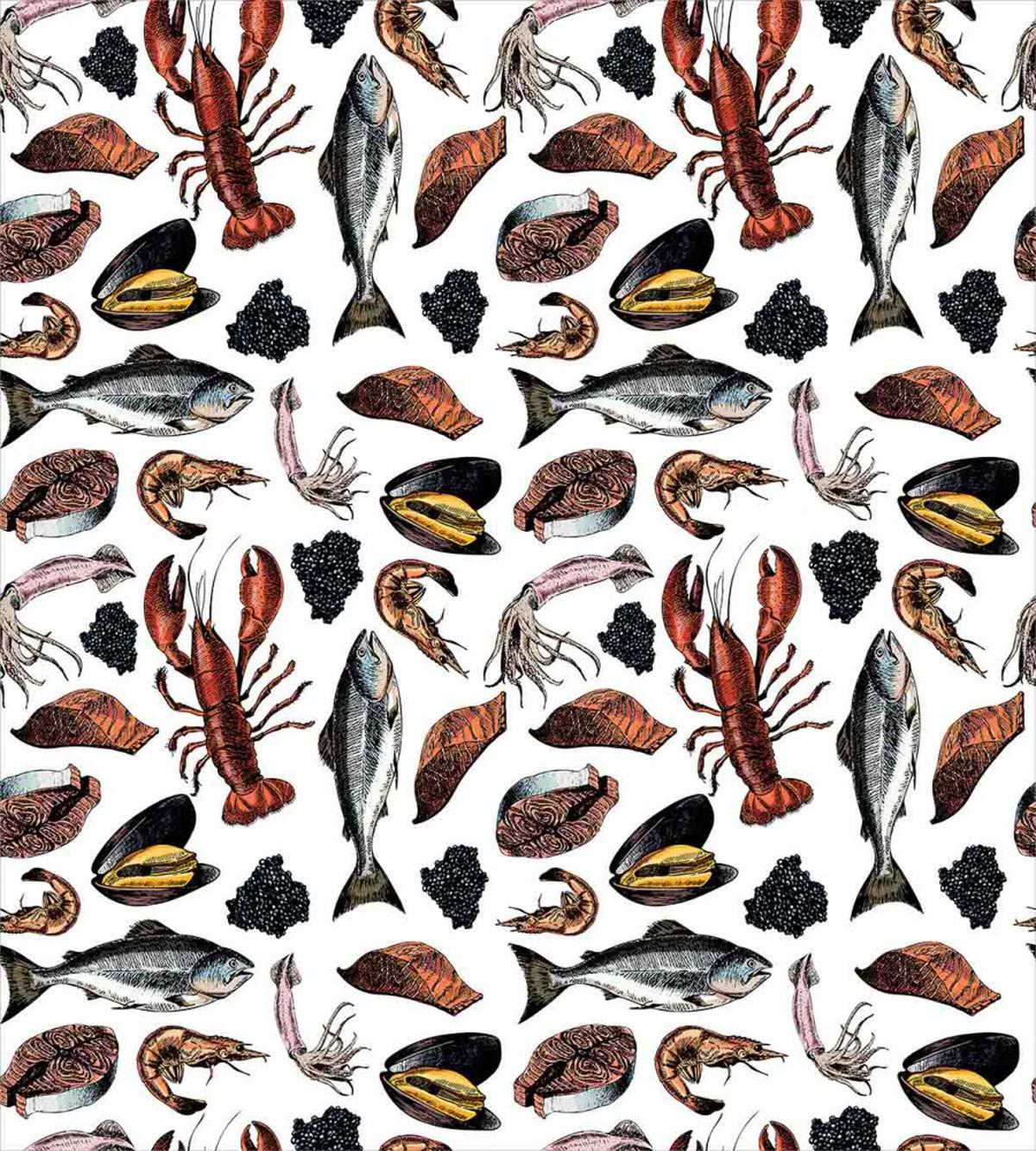 Vintage Seafood Concept — Pattern