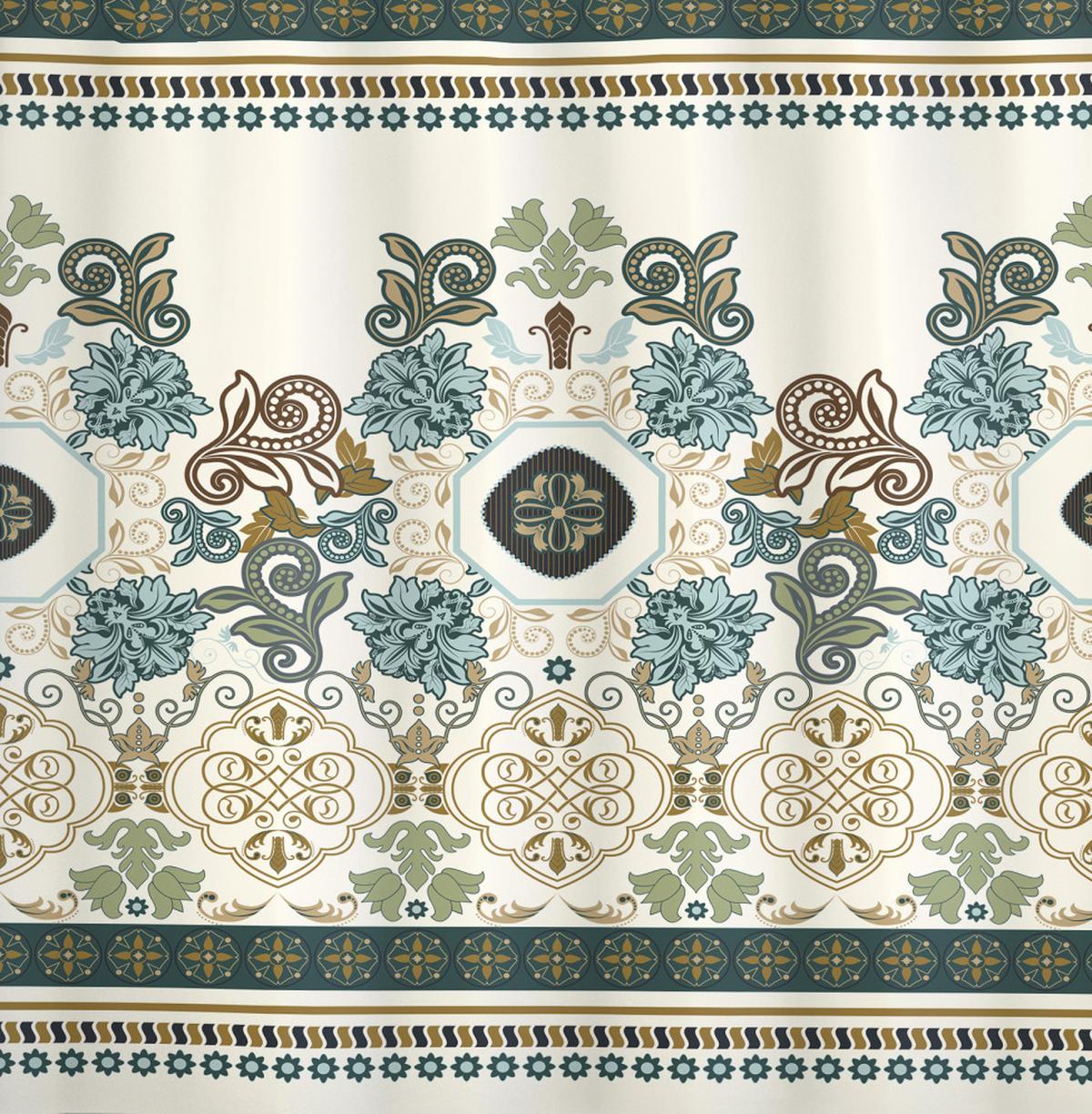 Botanical Motifs Artistic Nostalgic — Pattern