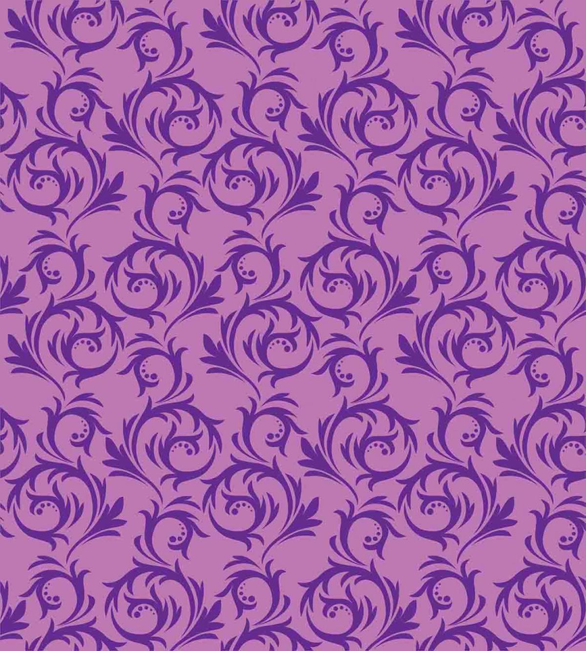 Rococo Scroll Curls — Pattern
