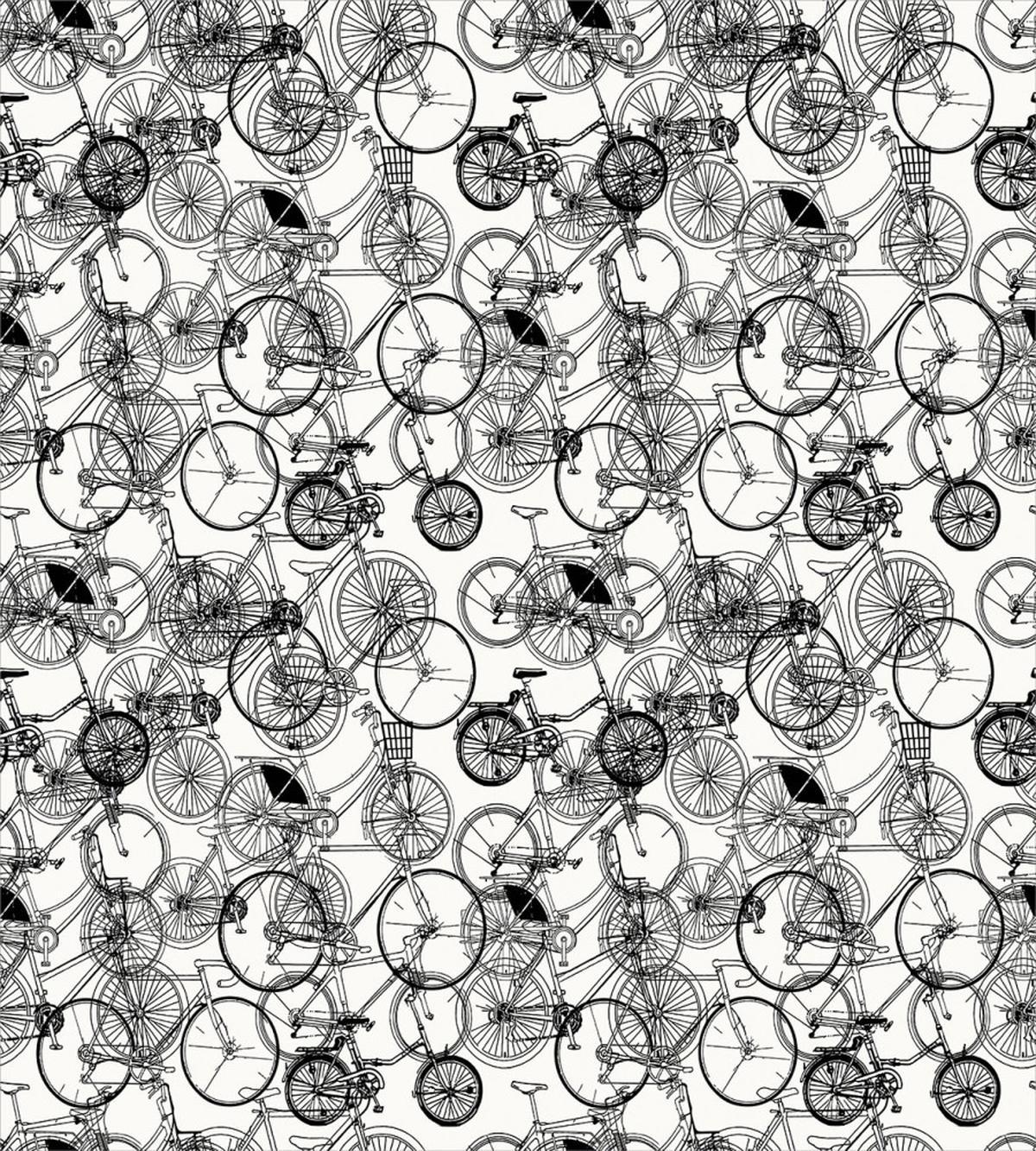 Vintage Retro Bicycle — Pattern
