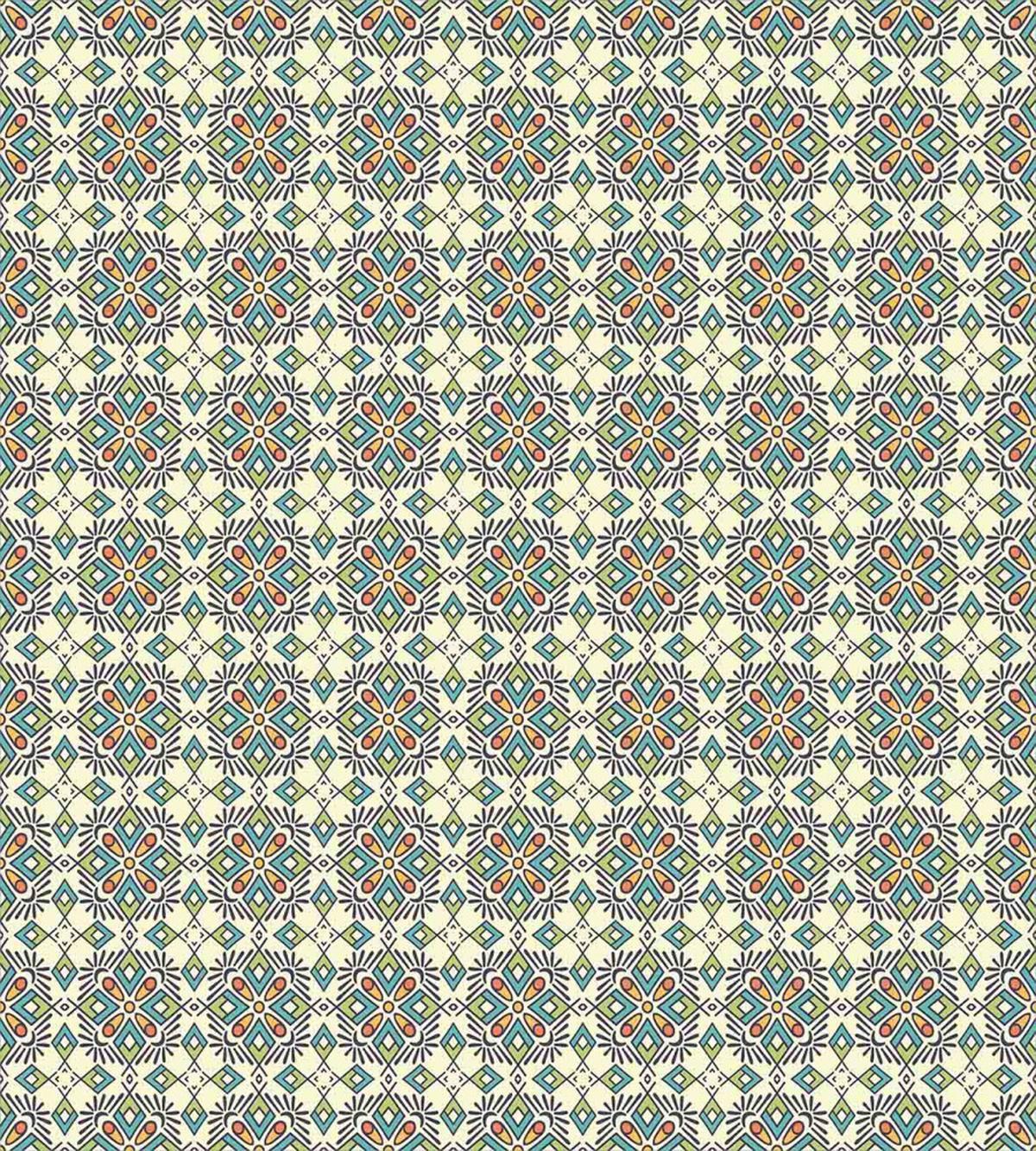 Folkloric Art Retro — Pattern