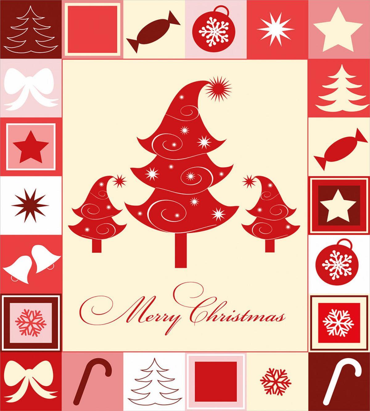 Trees Candy Stars — Pattern