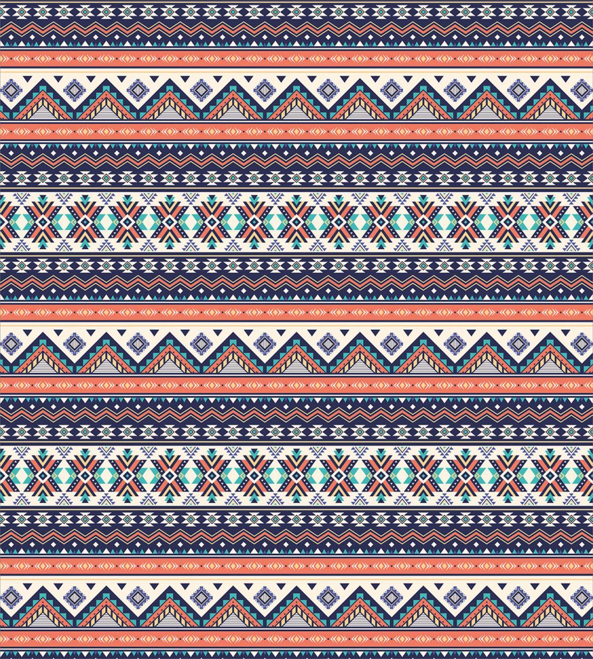 Oriental Zigzags and Lines — Pattern