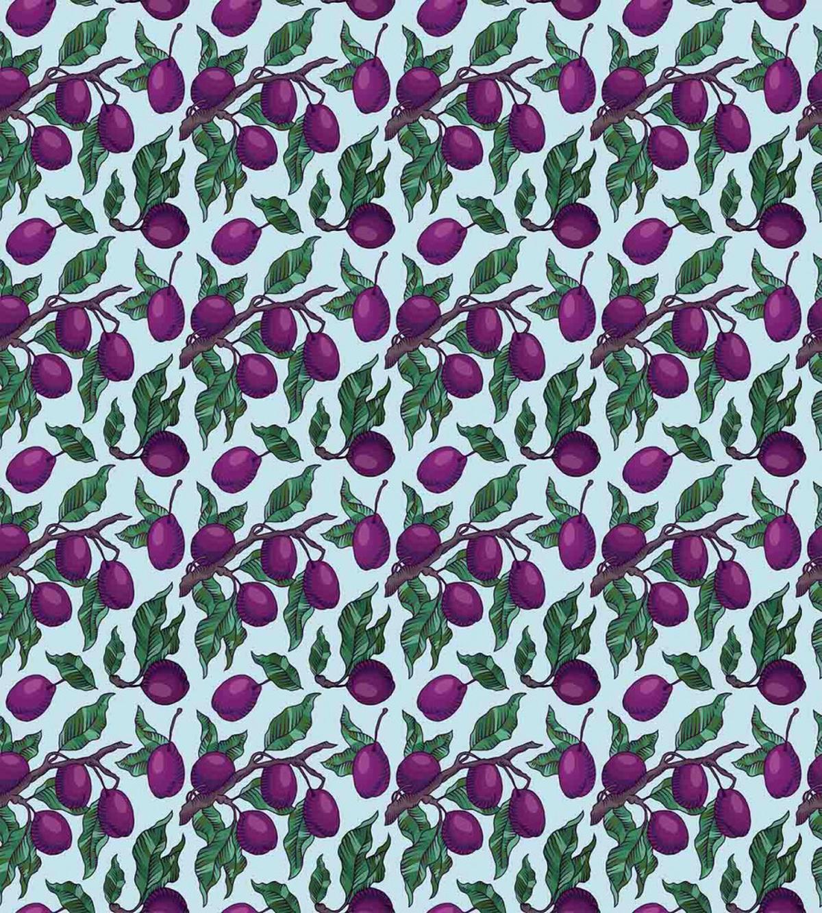 Branches of Plum Fruit — Pattern