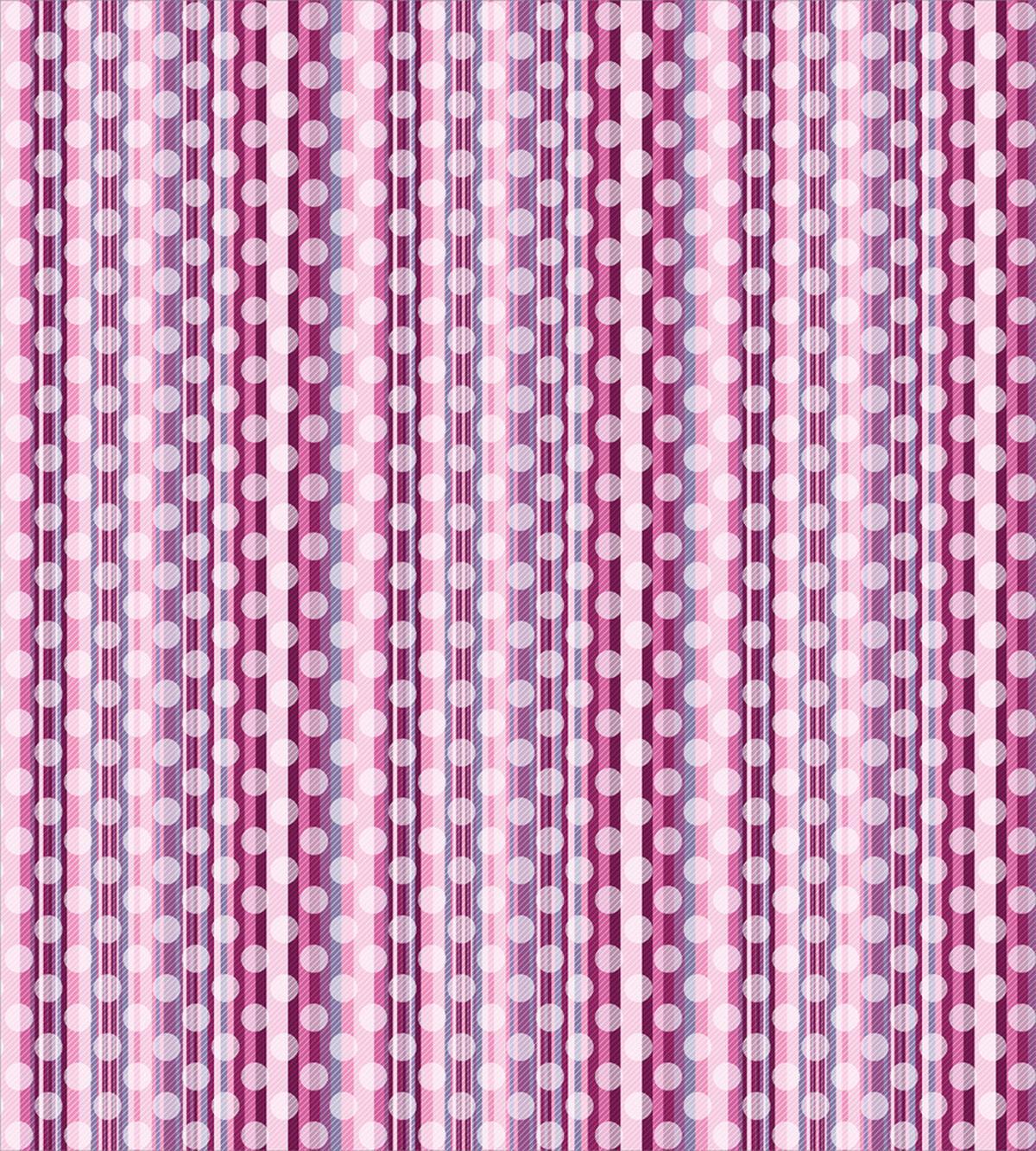 Barcode Stripes and Dots — Pattern