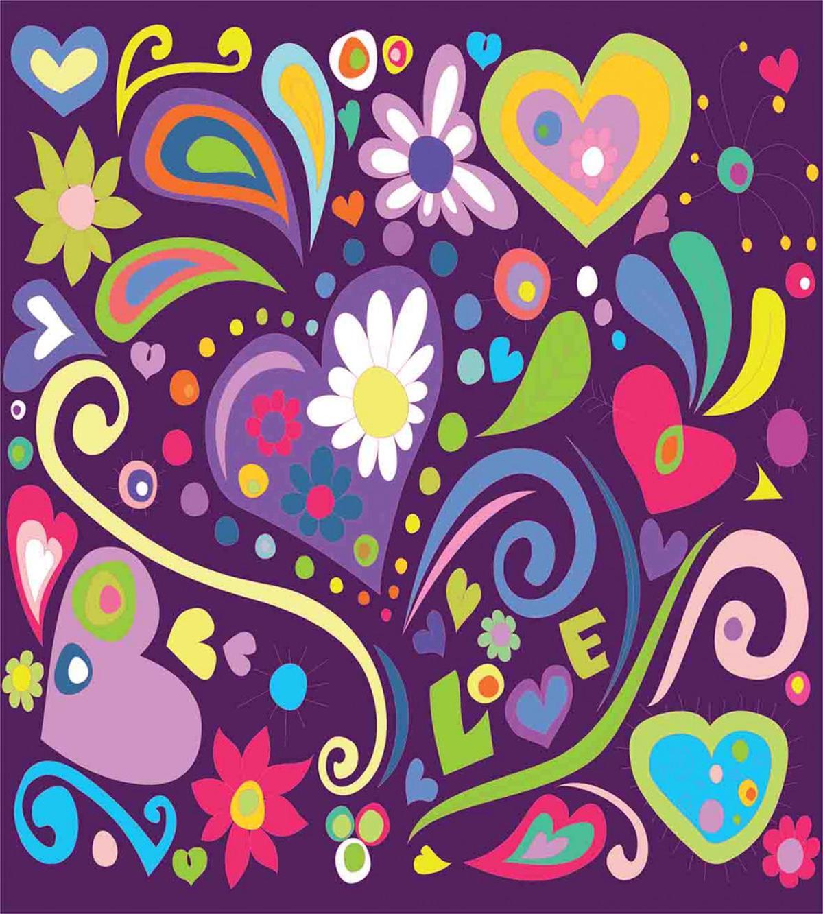 Sixties Inspired Love — Pattern