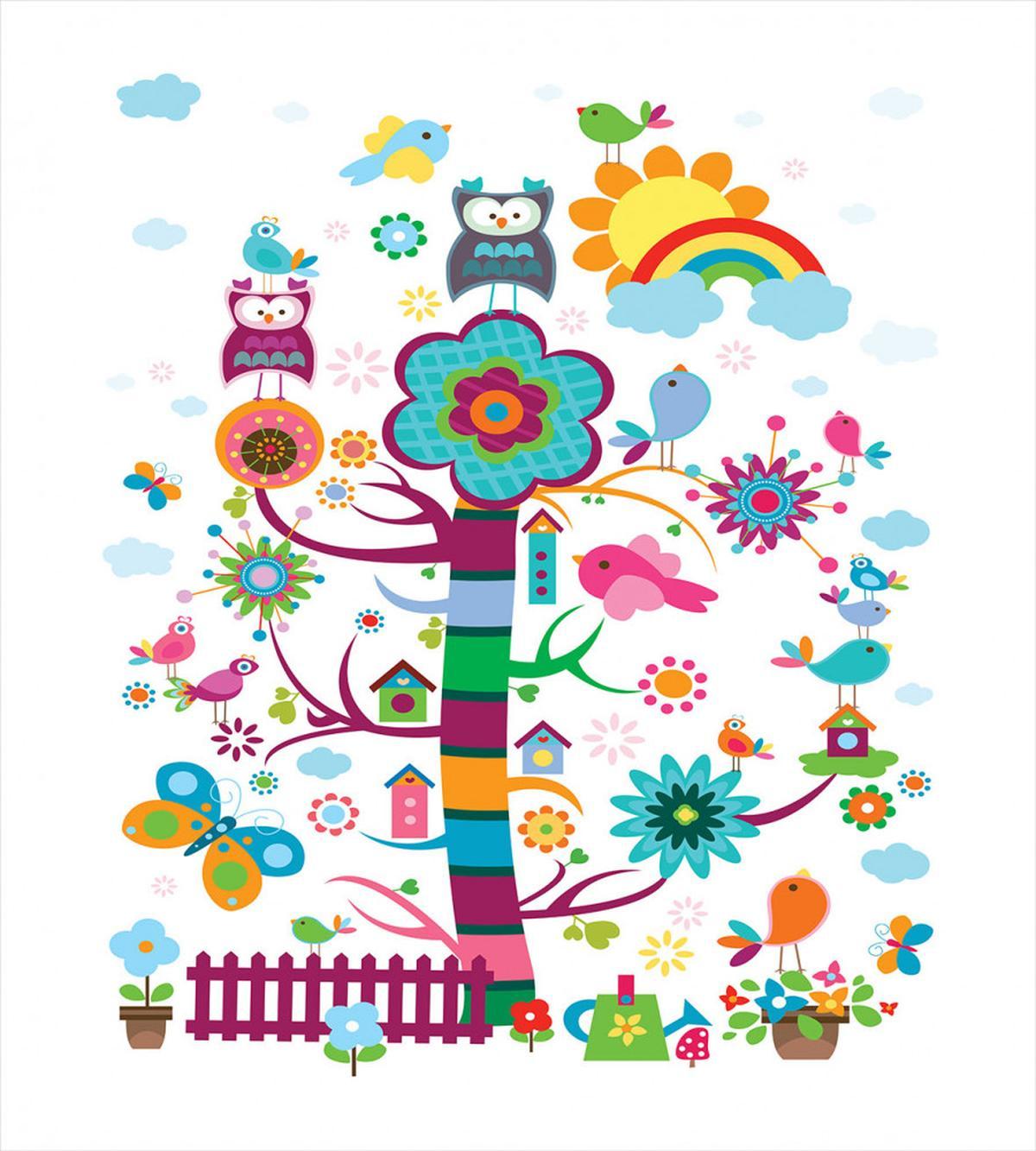 Nature Caricature Fun — Pattern